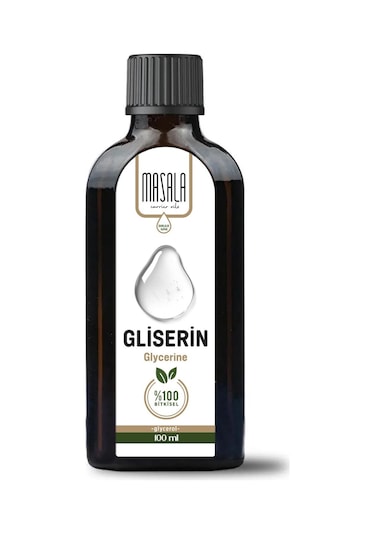 Bitkisel Gliserin 100 Ml %100 Saf Ve Doğal Gliserol Cilt Ve Kozmetik Uyumlu