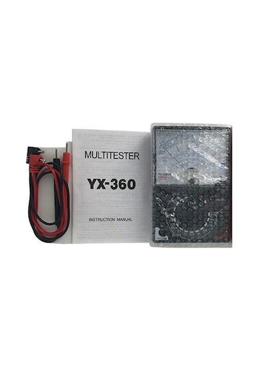 Wellhise Yx360 Treb Analog Multimetre Ölçü Aleti Avometre N11.1363