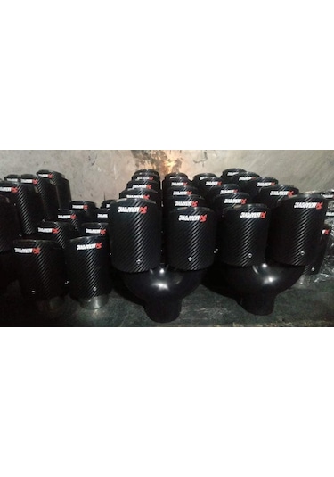 Akrapoviç Egzoz Ucu Çiftli 90mm 1ADET