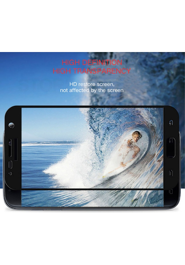 Galaxy A7 2016 Ekranı Tam Kaplayan Cam Koruyucu