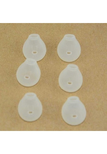 Samsung Active Galaxy Uyumlu S6 S7 Edge Level U Kulaklıklar İçin Kulaklık Jeli 3 Çift Siyah