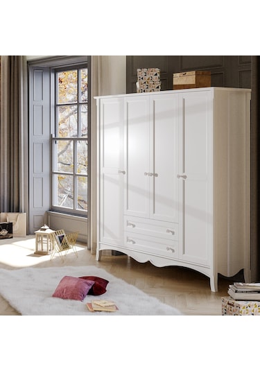 Meltem Kids Dream Genç Odası Dört Kapılı Dolap