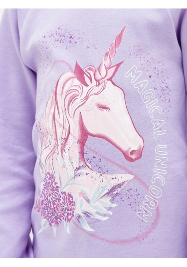 Kogankıds Uzun Kollu Ve Pantolonlu Pijama 176941262 Leylak