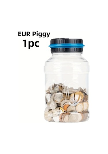 Willowhaven Akıllı Lcd Ekranlı Kumbara - Elektronik Kilitli, Pil İle Çalışan Para Sayma Makinesi, Ev Ofis İçin