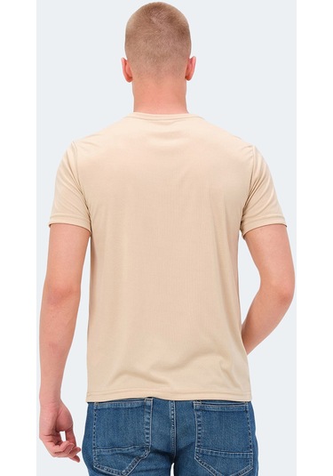 Slazenger NELLE IN Erkek  Bej Tişört
