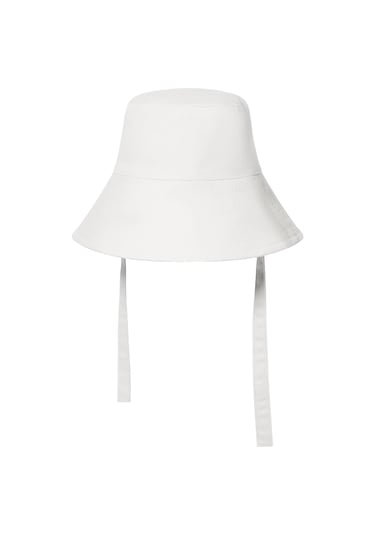 Remsa Bağlamalı Bucket Şapka Rşbuc-01 Beyaz Beyaz