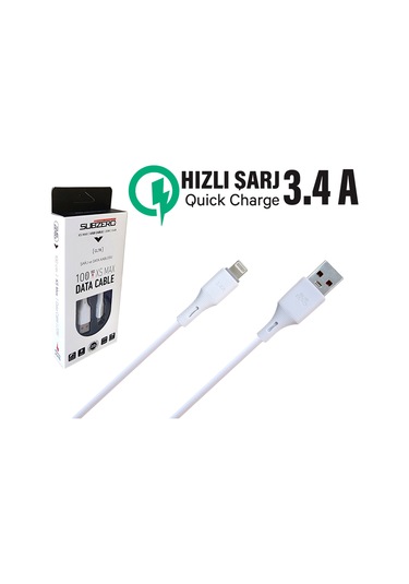 İphone Uyumlu Hızlı Şarj Kablosu 20w 3.4a Usb İphone Hızlı Şarj Kablosu
