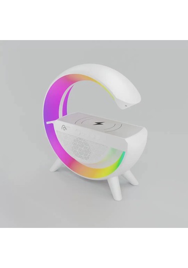 Kablosuz, Usb Bağlantılı, Ekstra Uzun Pil Ömürlü, 7 Renk Seçenekli Ambiyans Işığı,telefon Şarj Stand