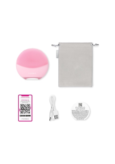 Foreo Luna™ 4 mini Yüz Temizleme Cihazı, Pearl Pink