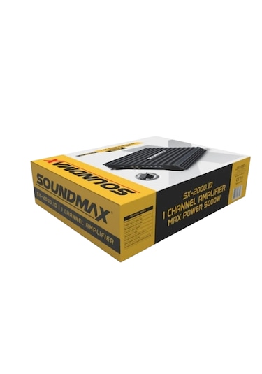 Soundmax Sx-3200.4ab 4000 W 4 Kanal Amplifikatör