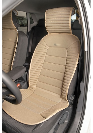 Hyundai Matrix Lüx Oto Koltuk Minderi Ön 2'li Set Bej Fs