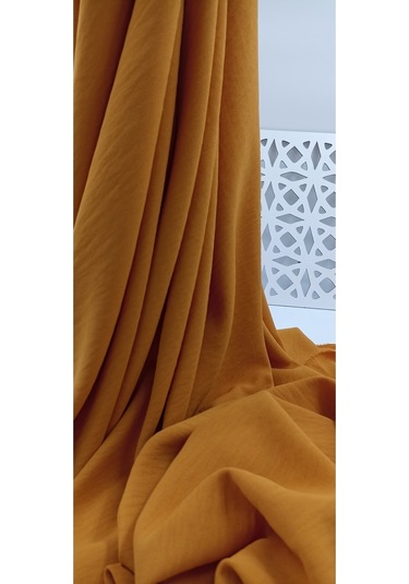 Sarı Keten Ayrobin Kumaş