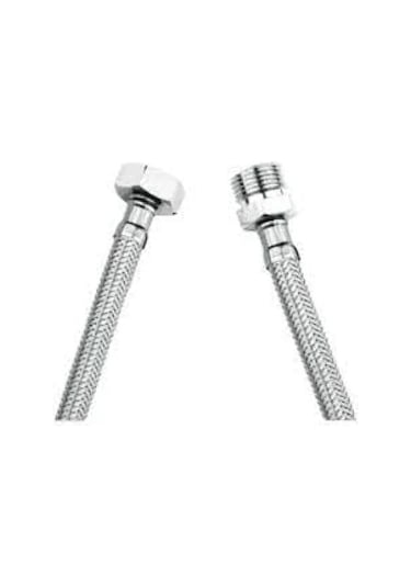 Flex Hortum Bağlantı Elemanı, 3/8 X 3/8 Nipelli, 50 Cm