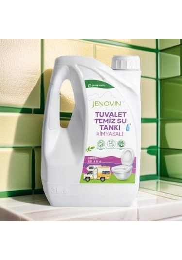 Jenovin Karavan,tekne Yat Su Tankı Ve Kasetli Tuvalet Kimyasal 3 L