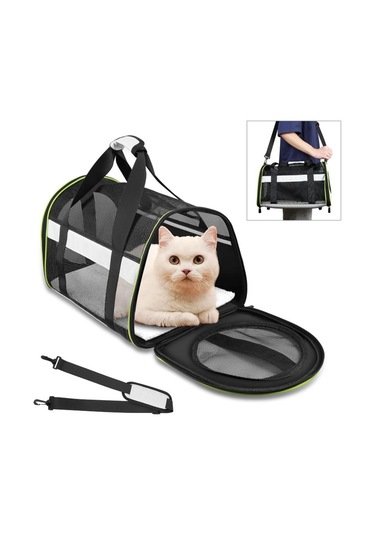 Homyl Köpek Taşıyıcı Kedi Havalandırmalı 17.3x11x11inch