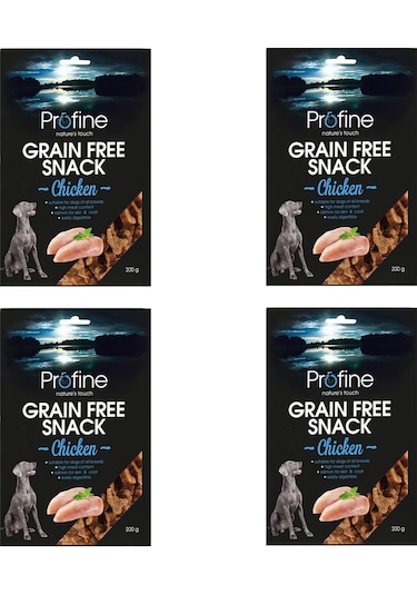 Profine Tavuk Etli Tahılsız Köpek Ödülü 4 x 200 G
