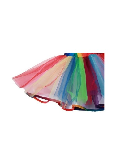 Gökkuşağı Kız Çocuk Tütü Etek