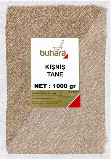 Buhara Kişniş Tane 1000 Gr