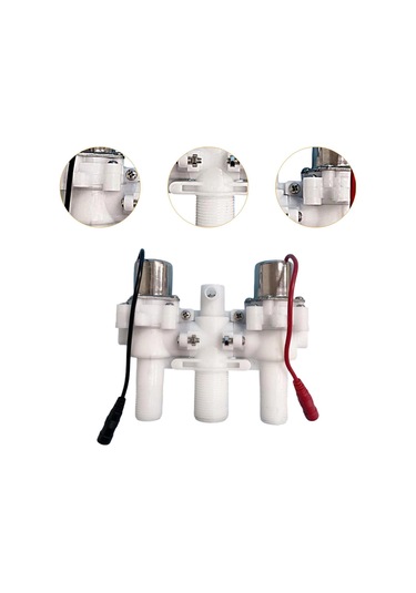 Suntek Tankless Tuvalet Solenoid Valfi Değişimi Akıllı Beyaz