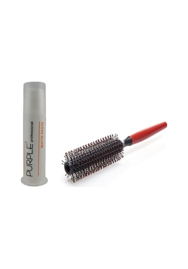 Purple Mat Wax 100 ML + Venüs 1401 Saç Fırçası