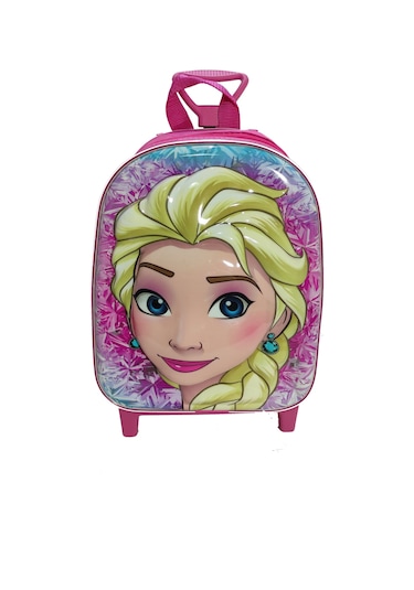 Newfull Çekçekli Elssa Kız Anaokulu Sırt Çantası-pembe Sarı