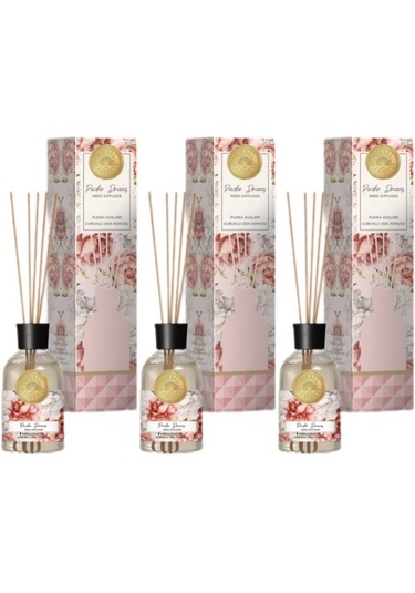 Mabel Marseille Pudra Düşleri Çubuklu Oda Kokusu 100 Ml 3 Adet Çiçeksi - Pudralı