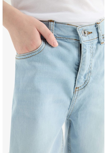 DeFacto Erkek Çocuk Jean Şort D7899A825SMNM39