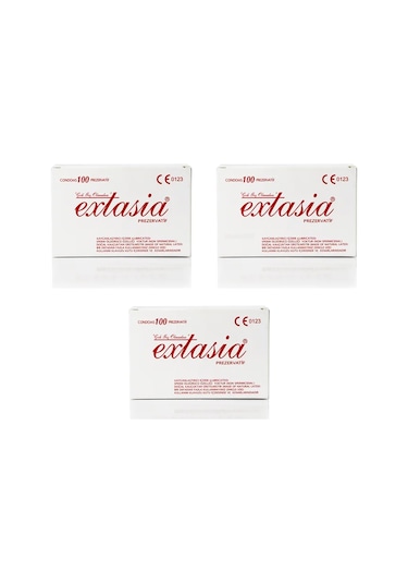 EXTASİA PREZERVATİF 100 LÜ 3 PAKET