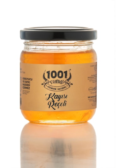 1001 Çiftliği El Yapımı Doğal Kayısı Reçeli 200gr
