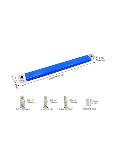 Yuntech01 Çift Fonksiyonlu Profesyonel Ratchet Uzatma Anahtarı, Dürtmeyen Bölgelere Erişim, Krom Kaplama, Ev Ve İş Mekanları İçin Evrensel Uyum