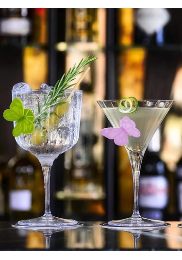 Bugaiof Bardak İçin Kelebek İşaretleyici 6 Adet 372999490