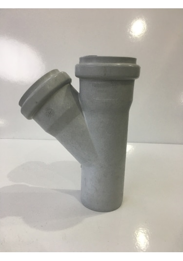 Fırat Boru 50X50 Pis Su Gider Çatalı Tek Çatal