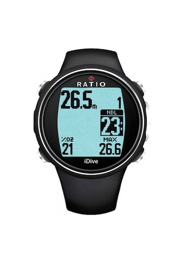 Ratio Dalış Bilgisayarı Idive Sport Easy Siyah