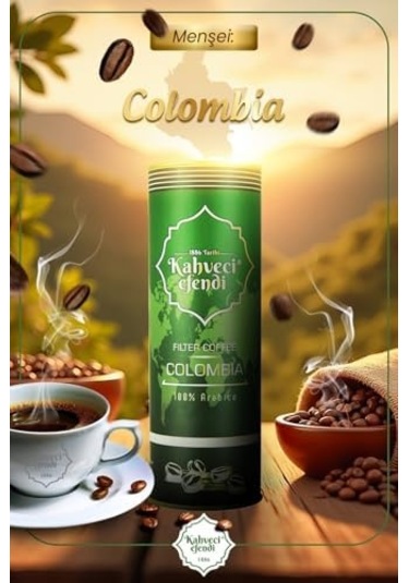Efendi Colombia Filtre Kahve Premium Teneke Kutu 150g S