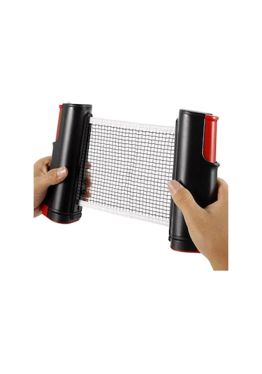 Buffer Mekanizmalı Taşınabilir Kaymaz Masa Tenisi Filesi