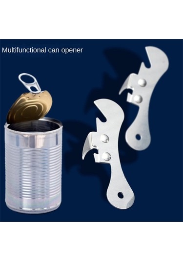 Trendooze Yan Teneke Teneke Profesyonel Paslanmaz Mutfak Manuel Kutular Konserve Kesim Kavanoz Fonksiyonlu Ergonomik Emniyet Çok Çelik Aracı Açacağı Açacağı Bs Gümüş