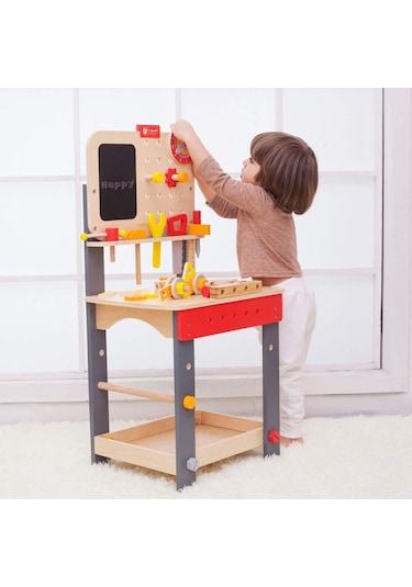 Classic World Ahşap Büyük Tamir Masası Workbench