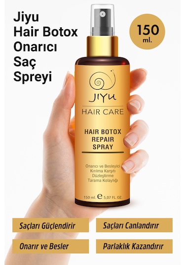 Jiyu Yıpranmış Saçlar İçin Onarıcı Saç Bakım Spreyi 150 ML