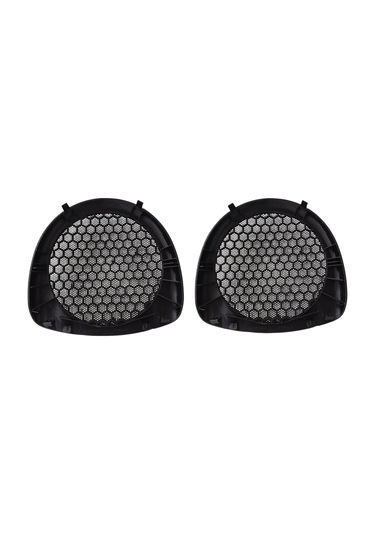 Renault 2001 Megane 1 Twingo Scenic Uyumlu 2 Adet Ön Kapı Hoparlör Kapağı Siyah Renk 1 Çift Sağ Sol 2li Set