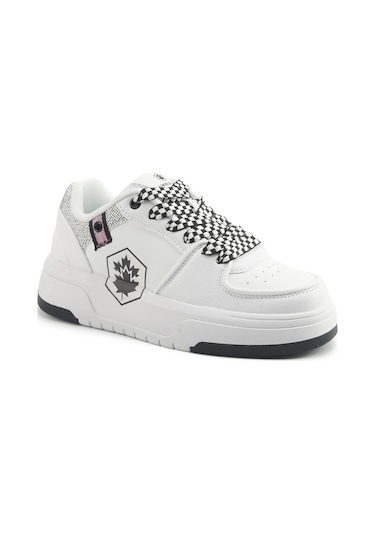 Lumberjack Sempre 5pr Beyaz Kadın Sneaker 000000000102021848 Beyaz-sıyah