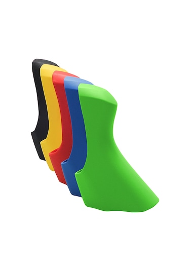 Monyee Shimano 4700/5800/6800 Vites Kolu Koruyucu Kılıfı - Silikon Malzeme - Siyah Renk - Yol Bisikleti Uyumlu Çok Renkli