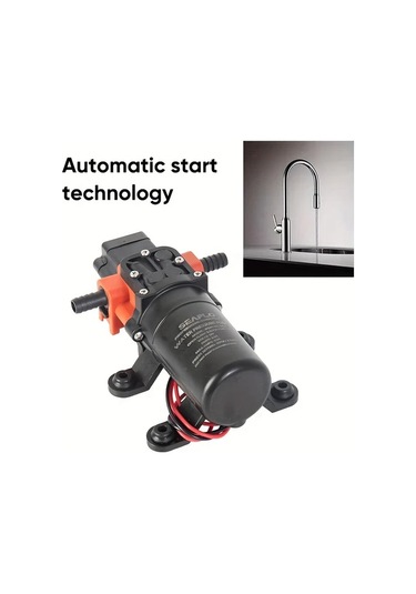 Motion003 Rv Küçük Difuz Pompa Dc 12v 24v Su Arıtıcılar İçin Güçlendirme Pompa Otomatik Başlatma Bitirme Fonksiyonu Miniatur Araç Montajlı 24v