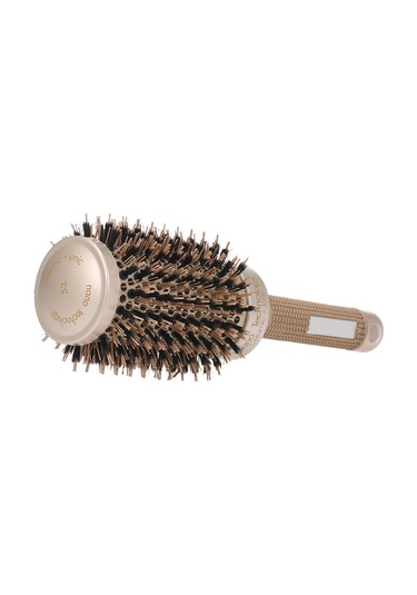 Qingmipy Büyük Yuvarlak Saç Fırçası - Kaymaz Tutma Yeri, Saç Kurutma Ve Şekillendirme İçin Ev & Kuaför Kullanımı