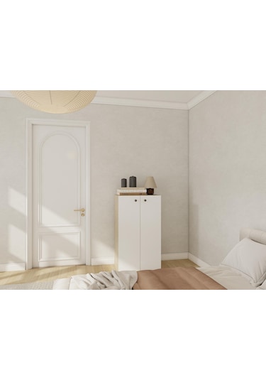 2 Kapaklı Çok Amaçlı Dolap Koton Vizon Koton Vizon