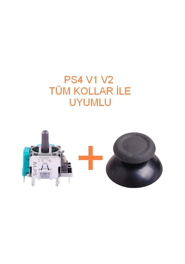 1 Adet Ps4 Analog Motoru + Topuz Başlık Set