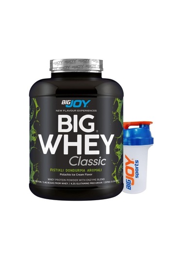 Bigjoy Sports Big Whey Classic Whey Protein Antep Fıstıklı Dondurma 72 Servis 2376gr Protein Tozu