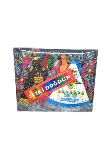 Şeffaf Küçük Parti Seti Takım Süs 5250