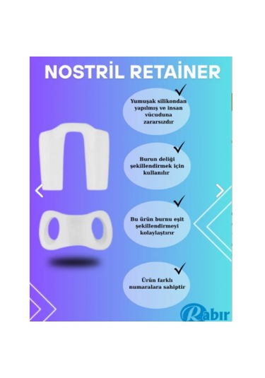 Burun Deliği Şekil + 3m Estetik Burun Ba...