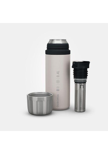 Quechua Çay Filtreli Paslanmaz Çelik Termos - 0,4 L - 900 Çok Renkli