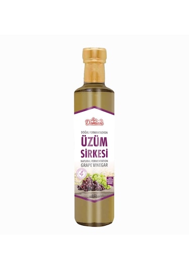 Arı Damlası Doğal Fermentasyon Üzüm Sirkesi 250 Ml